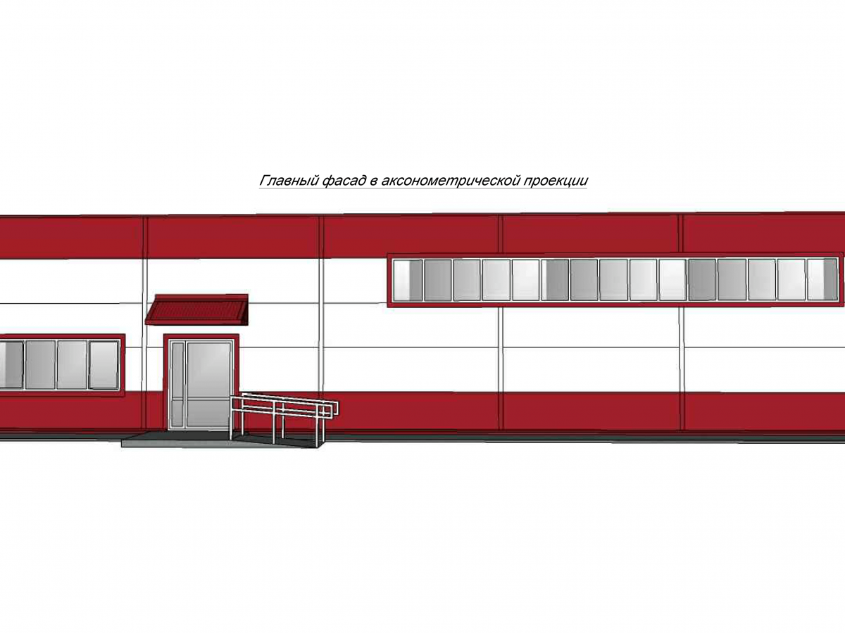 3D визуализация Магазин из сэндвич-панелей - фото 7